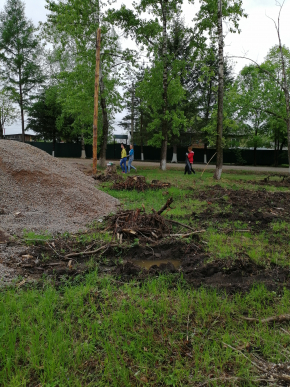 196. ТОС "Гордость" - проект "Память! Создание парковой зоны с памятником односельчанам, погибшим в годы ВОВ"